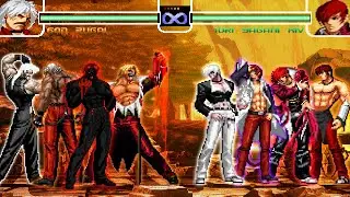 New Final Rugal Team vs Orochi Iori XIII WF Team