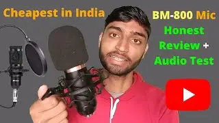 🎙️BM-800 Condenser Microphone - Full Review (Unboxing, Setup, Audio Tests) 2022🔥 Rabi Singh