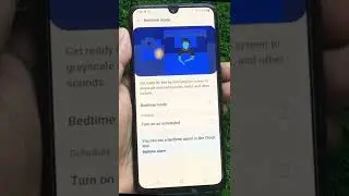 How to Enable Bedtime Mode on Samsung Galaxy M21 #shorts