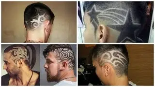 Exclusive men's haircuts and color drawings