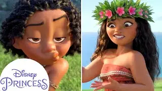 Day in the Life of Moana! | Disney Princess