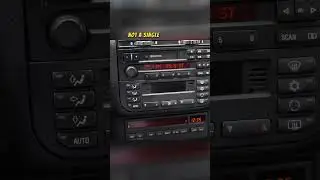 Who Knew?! E36 M3 Still Rocking A Cassette Player! #shorts