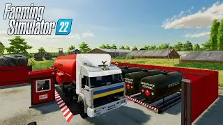ПРОДАЖА ДИЗЕЛЬНОГО ТОПЛИВА В FARMING SIMULATOR 22