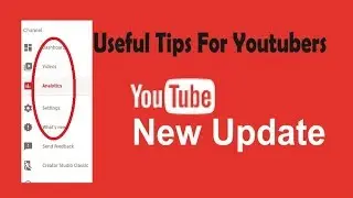 New Update For Youtubers on youtube || Bangla Tutorial || App Bangla Intro