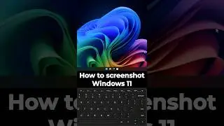 How to screenshot in Windows 11 #tutorial