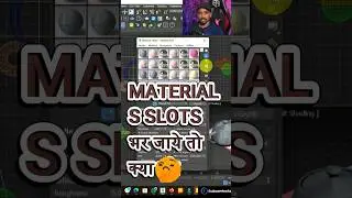 Materials slots full ho jaye to kya kre ? #3dsmax #shorts