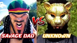 SAVAGE DAD VS DANGEROUS KIDNAPPER ☠️🪓😳