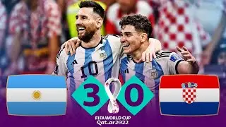 Argentina vs Croatia [3-0], World Cup 2022 Semi-Final - MATCH REVIEW