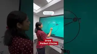 Interactive Flat Panel 65 Inch Smart Board - How To Use Smart Board Compass - Math Tools