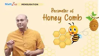 Perimeter | Perimeter of Honey Comb | Mensuration | CLASS 6 | MATHS | AhaGuru