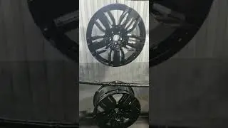 Чёрный супер глянец США полимерное покрытие порошковая покраска дисков авто +380503203266