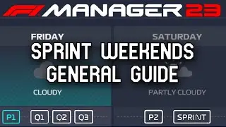 Handling Sprint Weekends - F1 Manager 2023