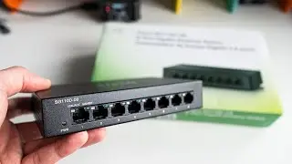 Cisco Gigabit Switch - SG110D-08 Gigabit Ethernet in 4K