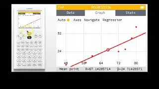 NumWorks Quick Tip 20 Linear Regression Equations