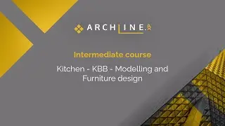 Intermediate course - 5. Workshop: Kitchen - KBB - Modelling and Furniture Design - ARCHLine.XP 2024