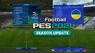 PES 2021 NEW Scoreboard EUFA Euro 2024 Germany Updated for PES 2021 Season Update with Tutorials