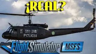 El MEJOR Helicoptero UH-1H en Flight Simulator in 2024 - POLICIA NACIONAL de Colombia