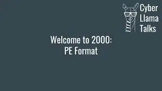 P1Ep2: 2000-2005 - PE Format