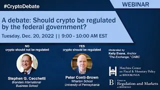 A debate: Should crypto be regulated by the federal government?