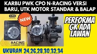 KARBURATOR PWK CPO N RACING VERSI BARU PERFORMA MANTAP