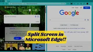 How to Enable and use new Split Screen Feature of Microsoft Edge