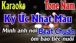 Ký Ức Nhạt Màu Karaoke Tone Nam ( Fm ) Karaoke Lâm Organ - Beat Chuẩn