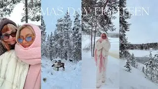 VLOGMAS DAY 18! COME TO FINLAND LAPLAND WITH ME!! REAL LIFE WINTER WONDERLAND! | India Moon