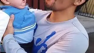 Manny Pacquiao with Baby Mike