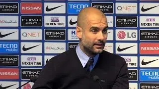 Manchester City 5-0 Crystal Palace - Pep Guardiola Post Match Press Conference - Embargo Extras