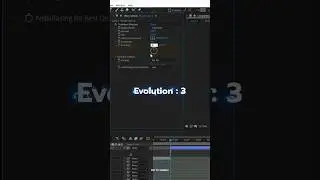 After effects Cool Circle loop #short