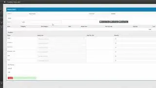 Creating an Inventory Menu Item