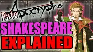 Caster of Red: SHAKESPEARE Explained - Fate Apocrypha | Past & Abilites / Noble Phantasm