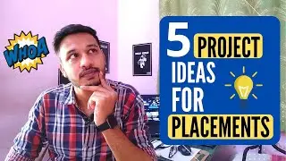 𝟓 𝐏𝐫𝐨𝐣𝐞𝐜𝐭 𝐈𝐝𝐞𝐚𝐬 𝐟𝐨𝐫 𝐏𝐥𝐚𝐜𝐞𝐦𝐞𝐧𝐭𝐬 & 𝐈𝐧𝐭𝐞𝐫𝐧𝐬𝐡𝐢𝐩𝐬 | Projects for Resume | How to get Project Ideas?