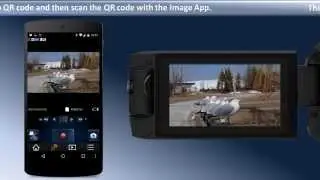 Panasonic - Camcorders - HC-WX970, HC-VX870K, HC-V770K - Connect an Android device using a QR code.