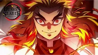 Rengoku kyojuro flame breathing five forms | Mugen train Arc