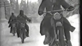 Агит-мотопробег по Карелии, февраль 1977