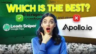 Apollo.io Vs. Leads Sniper | Which is the best Google Maps Scraper? 💯