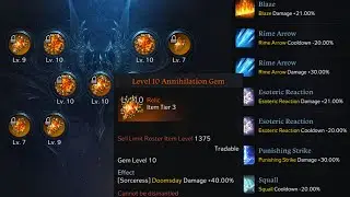 Crafting Level 10 Gem Lost Ark