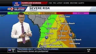 Tracking Hurricane Ian Wednesday 5 a.m.