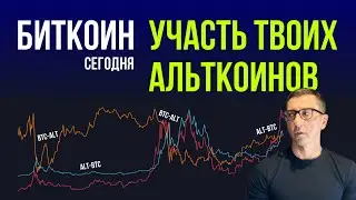 БИТКОИН 🎃 УЧАСТЬ ТВОИХ АЛЬТКОИНОВ
