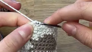 Make a Mini Bobble Stitch for crochet Potato Pets