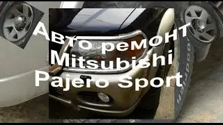 █ Как заменить задние тормозные колодки, Mitsubishi Pajero Sport, разборка суппорта.