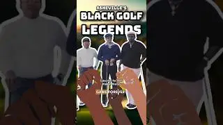 These Black LEGENDS changed golf forever