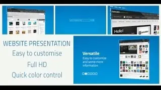 Website Presentation (After Effects Template)