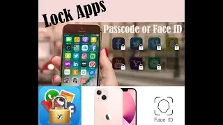 How to lock Apps on iPhone With FaceID or Passcode.