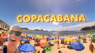 COPACABANA BEACH - World's most famous Beach - Rio De Janiero