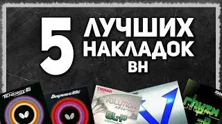 5 ЛУЧШИХ НАКЛАДОК настольный теннис (BH). Инвентарь настольный теннис. Настольный теннис 2024.