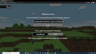 Minecraft Classic Build an L   New World Record Speed Run