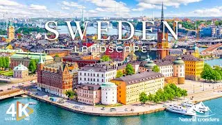 SWEDEN 4K UHD - Discover Serenity with Relaxing Music and Beautiful Nature Scenes - 4K UHD Video