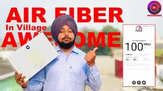 Aaj Humne lagwa li Jio air Fiber #jioairfiber #vlog #dailyvlog #video